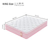 12 Inch Hybrid Mattress Individual Pocket Spring Memory Foam Cool Knitted Cover CertiPUR-US