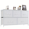 Dresser For Bedroom Storage Drawers Fabric Storage Tower With 5 Drawers