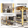 Grill Gazebo , Wooden BBQ Grill Gazebo