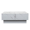 Coffee Table With Sliding Tabletop, Center Table With Hidden Storage Compartment, Extendable Table For Living Room