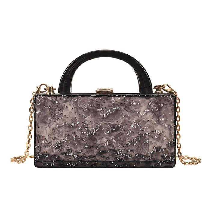 Fashion New Transparent Acrylic Jelly Bag Women