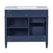 36'' Bathroom Vanity With Top Sink, Modern Bathroom Storage Cabinet With 2 Drawers And A Tip-out Drawer, Single Sink Bathroom Vanity