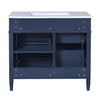 36'' Bathroom Vanity With Top Sink, Modern Bathroom Storage Cabinet With 2 Drawers And A Tip-out Drawer, Single Sink Bathroom Vanity