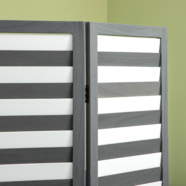 Screen Divider Room Divider Screen with Foldable Design for Indoor Bedroom Office 5.6'