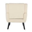 Modern Soft Teddy Material Ergonomics Accent Chair Living Room Chair Bedroom Chair Home Chair With B