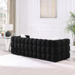 84.3 Length ,35.83 Deepth ,human Body Structure For USA People, Marshmallow Sofa,boucle Sofa ,White Color,3 Seater