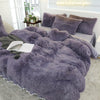 4-piece mink bed set