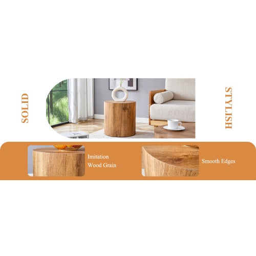 The Cylindrical Table With Its Patterned Design Can Be Easily Integrated Into A Variety Of Interior Styles, From Coffee Tables To Small Dining Tables, Workbenches Or Makeshift Writing Desks