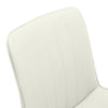 Leather Dining Chair With Metal Legs