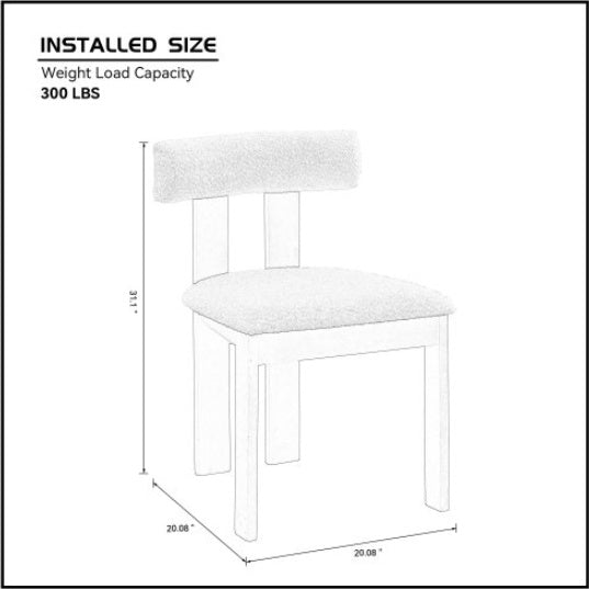 Set Of 2 Wooden Dining Chairs , Unavailable Platforms- Temu