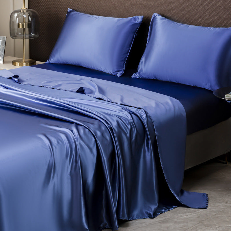 Fitted Sheet And Bed Sheet Pillowcase Four-piece Set Bed Sheet