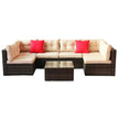 Patio Furniture Set PE Rattan Sectional Garden Furniture Corner Sofa Set
