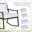 Patio Rocking Bistro Set