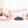 Pregnant Woman Sleeping On Bed To Support Lumbar Cushion