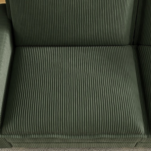 Modular Sectional Sofa,Deep Seat Couch For Living Room , 4 Pillow, Modern L-Shaped Sofa For Living Room Bedroom Apartment