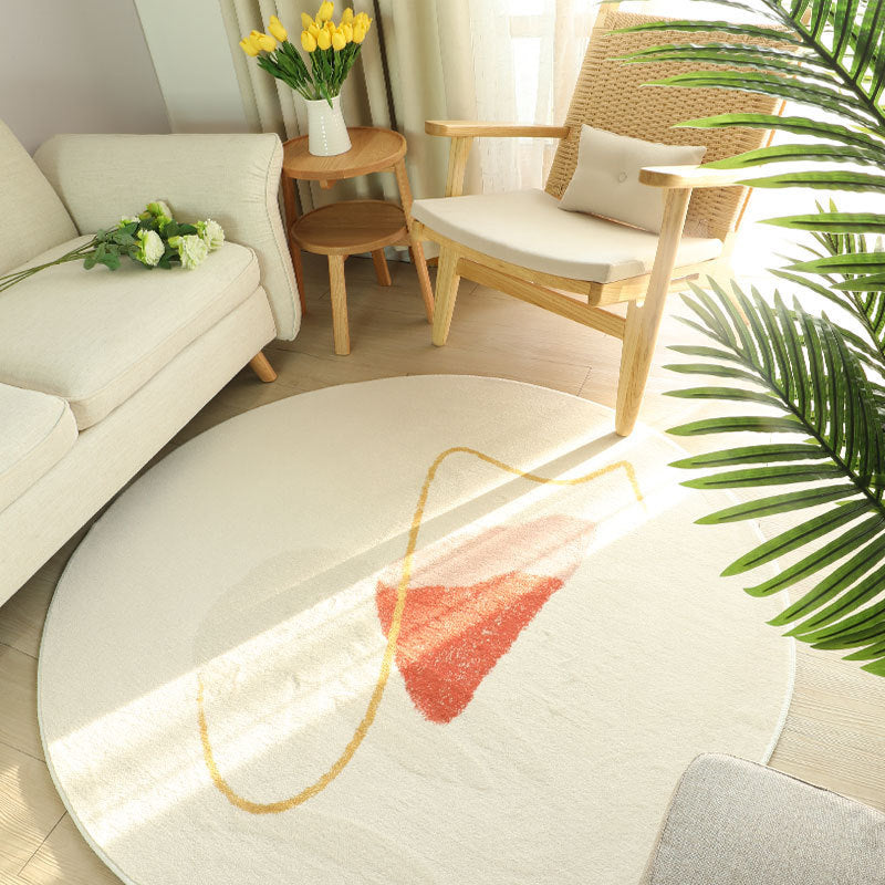 Balcony Carpet Round Bedroom Ins Wind
