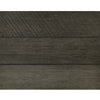 Contemporary Three-Tone Gray Finish Nightstand Perched Atop Metal Legs Acacia Veneer Modern Bedroom Furniture