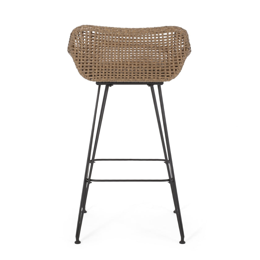 PE Rattan BAR STOOL