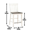 Joanna - Counter Chair Two Tone
