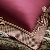 Four-piece Luxury Burgundy Wedding Bed