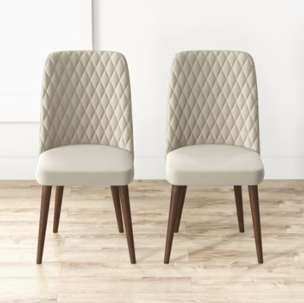 Katie Mid-Century Modern Velvet Dining Chair  Set Of 2