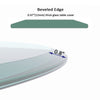 36 Round Tempered Glass Table Top 1 2  Thick Beveled Polished Edge