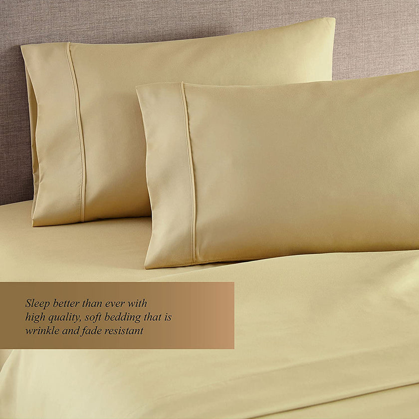 Brushed Thickened Solid Color Envelope Pillowcase
