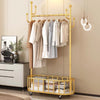 Coat And Cap Floor Bedroom And Household Mobile Clothes Hanger