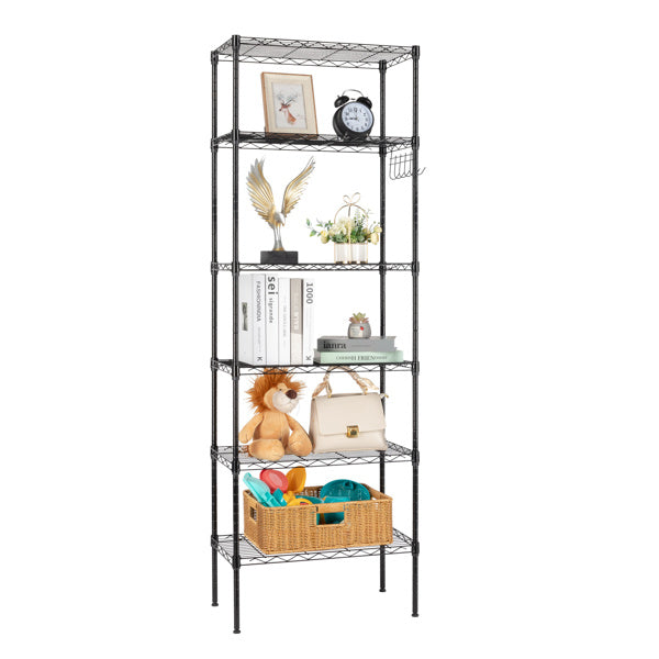 Six Layer Free Combination, Adjustable Layer Spacing, Household Shelf 55X30X165cm