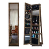 Full Length Mirror 360 Swivel Jewelry Cabinet