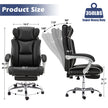 Office Desk Chair With Foot Rest Tall And Big 300LB