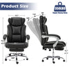 Office Desk Chair With Foot Rest Tall And Big 300LB