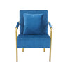 Modern Velvet Accent Chair For Living Room