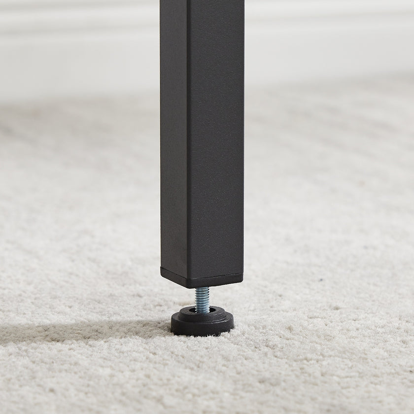 Bar Table Set With 2 Stools, PU Seat   Backrest, Rustic Brown, 23.62 W X 35 H