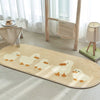 Duckling Drainage Station Ins Wind Speed Dry Bathroom Floor Mat