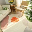 Balcony Carpet Round Bedroom Ins Wind