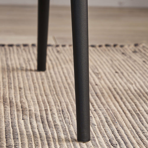 Farmhouse Spindle Back Dining Chairs, Set Of 2, Black