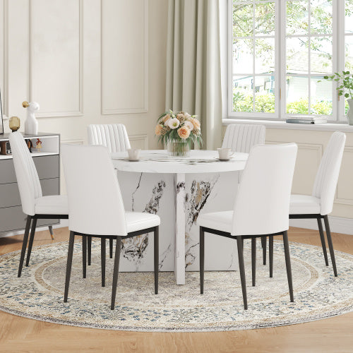 Round Dining Table For 4-6 People