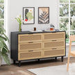 Rattan Drawer Lockers,