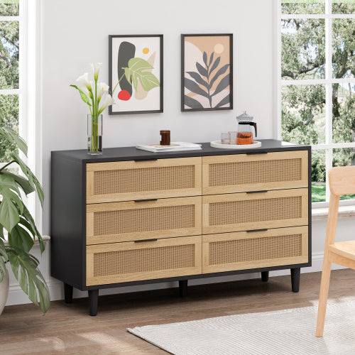 Rattan Drawer Lockers,