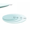 20  Round Tempered Glass Table Top 1 4  Thick Polished Edge