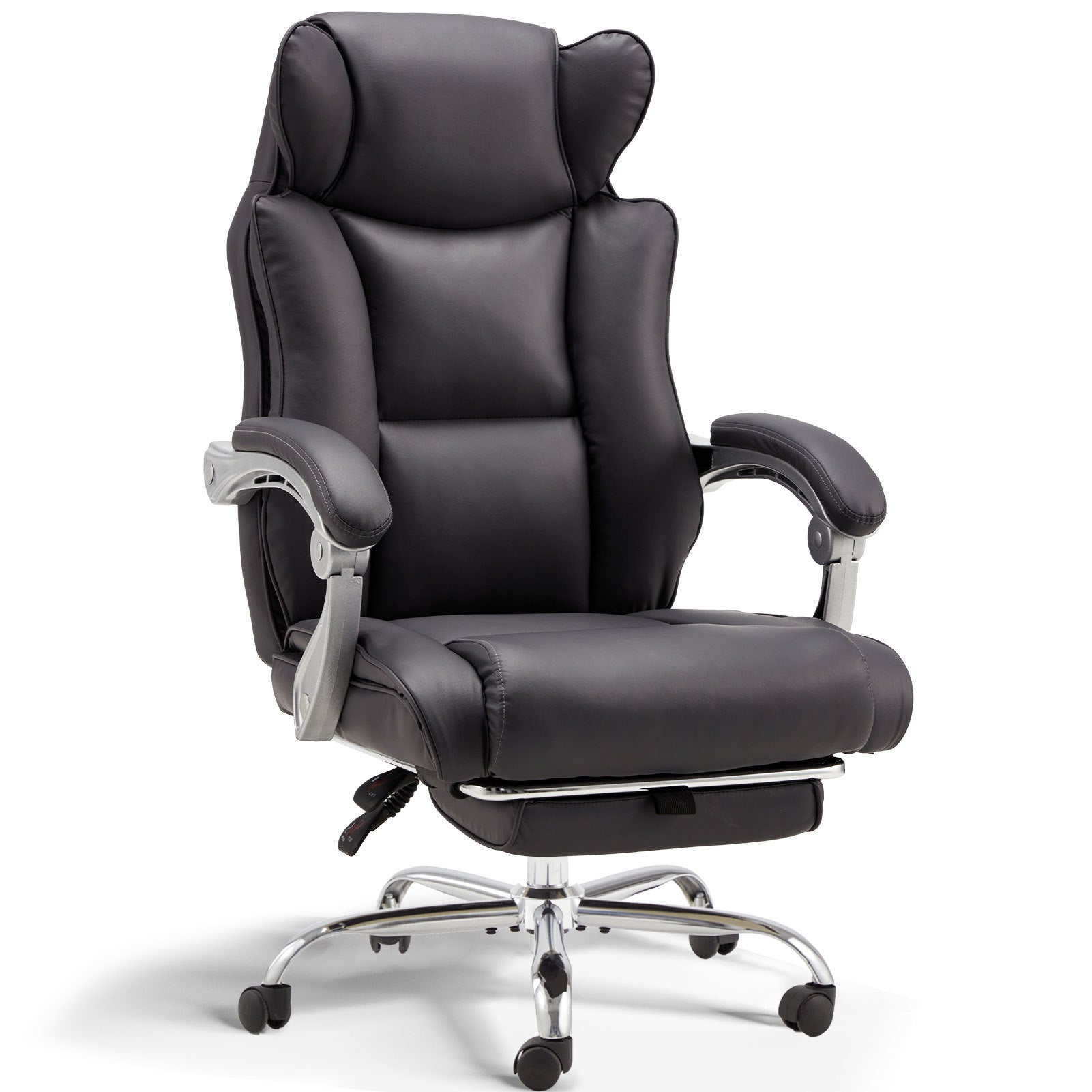 Office Desk Chair With Foot Rest Tall And Big 300LB