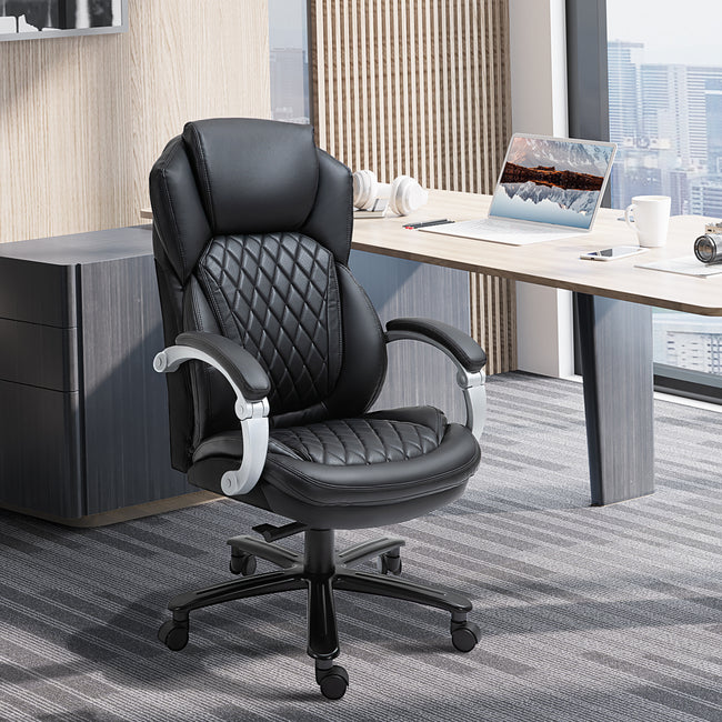 Big and Tall Executive Office Chair with Wide Seat