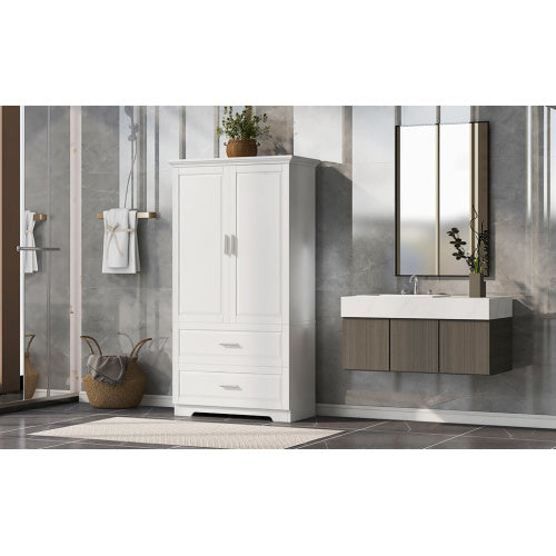 High Bathroom Storage Cabinet
