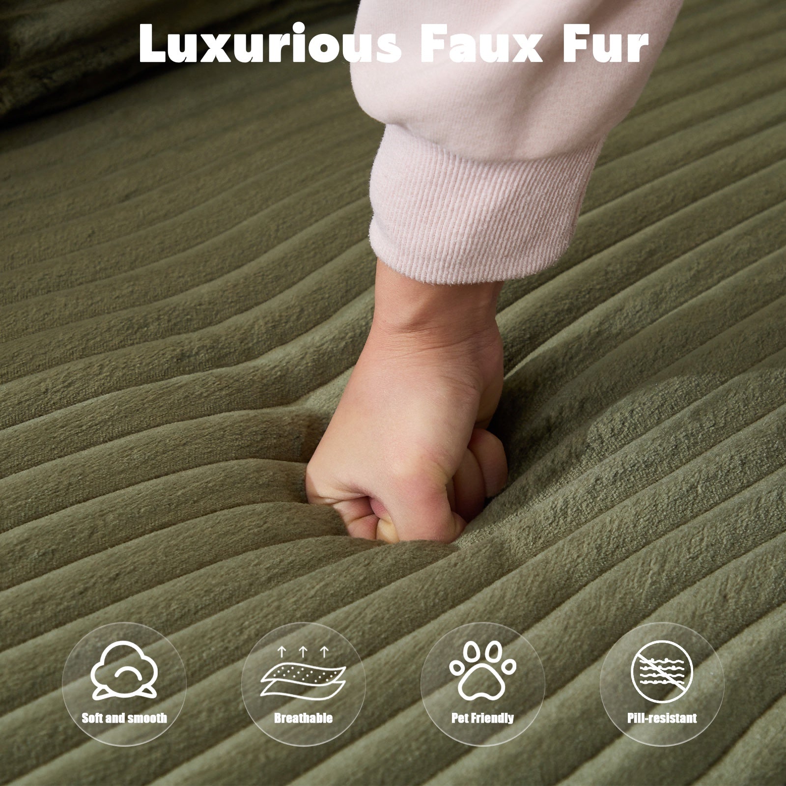 L-Shaped Compression Sofa Bed With Corduroy Fabric - Convertible Sectional Sofa, Foldable Floor Couch Sleeper, Space-Saving Flannel-Like Lounge For Small Apartments, Living Room & Game Room NO TUME