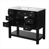 36'' Bathroom Vanity With Top Sink, Modern Bathroom Storage Cabinet With 2 Soft Closing Doors And 6 Drawers, Single Sink Bathroom Vanity