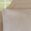 Embroidered 8 Piece Comforter Set Neutral King