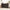 Black Color Large 6 Drawers Chest Of Drawer Dressers Table With Golden Handle