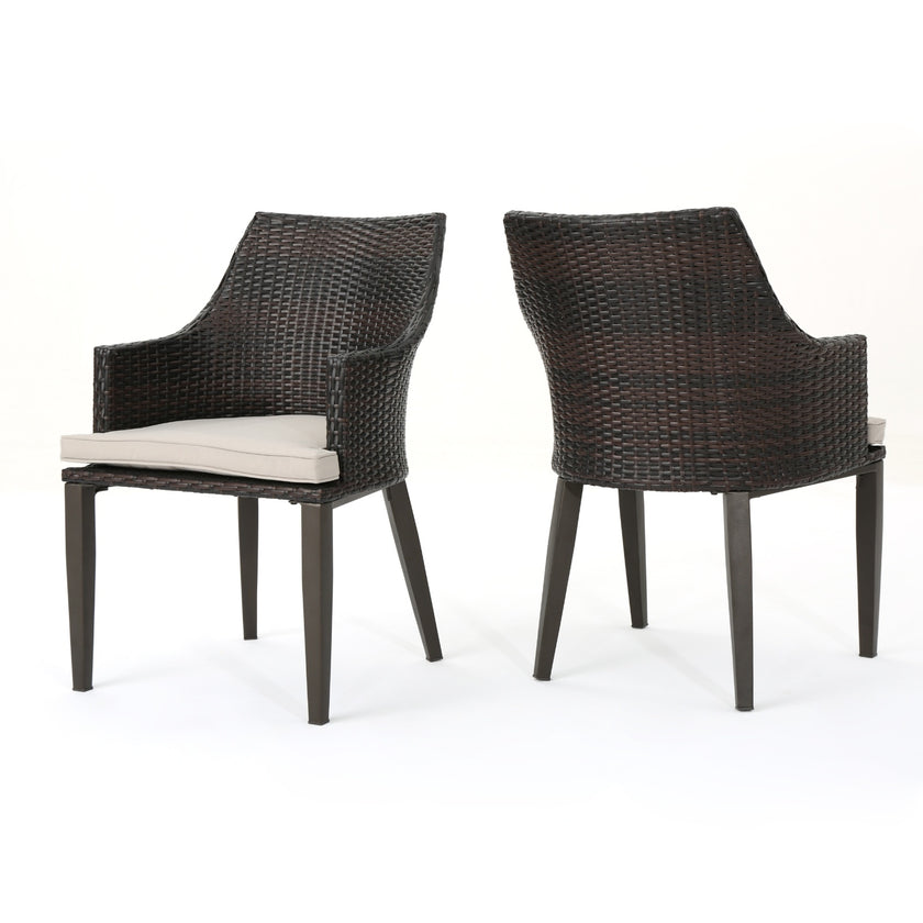 HILLHURST CHAIR - BROWN MP2 Set Of 2