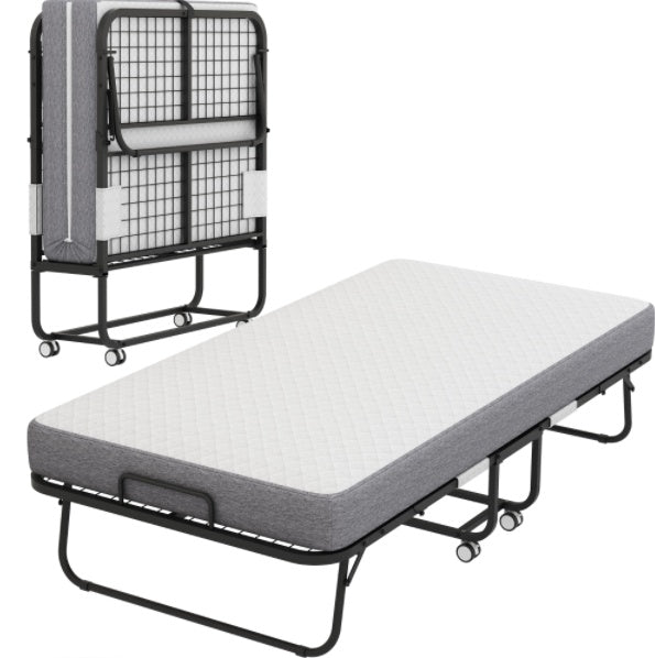 Folding Bed With Mattress  Foam Mattress